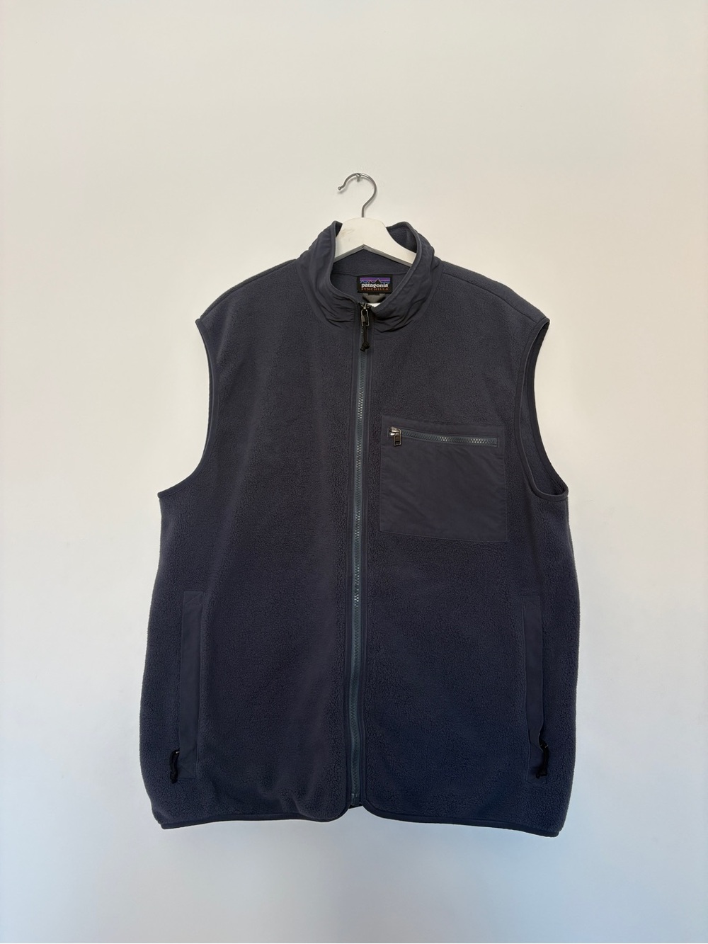 Patagonia Blue Fleece Vest XL
